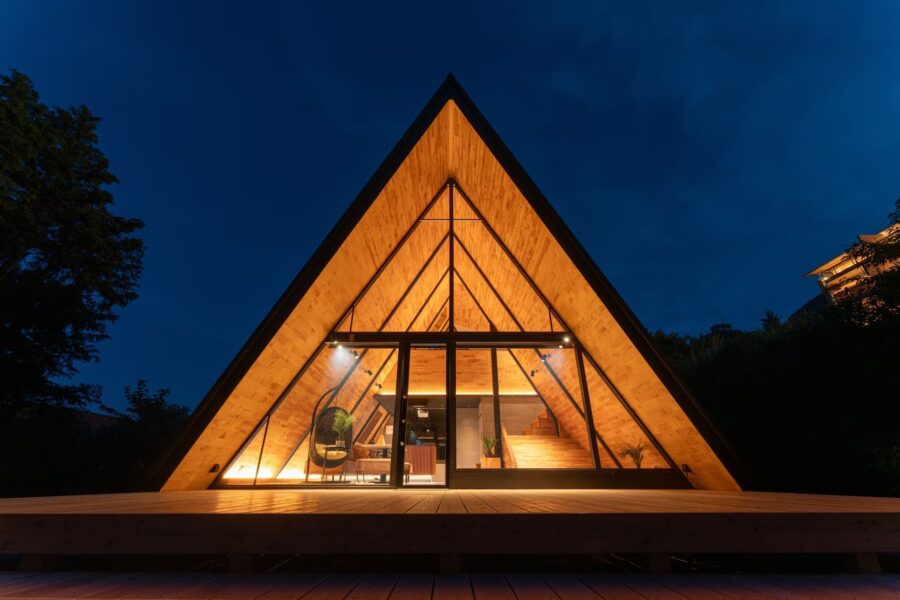 A-frame 箱根強羅の外観