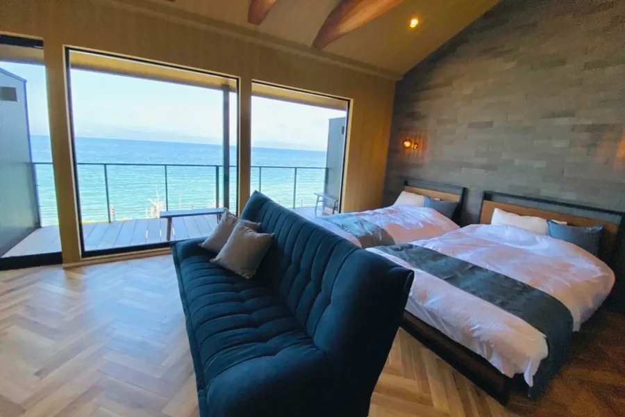 AWAJI OCEAN BASEの部屋からの景色