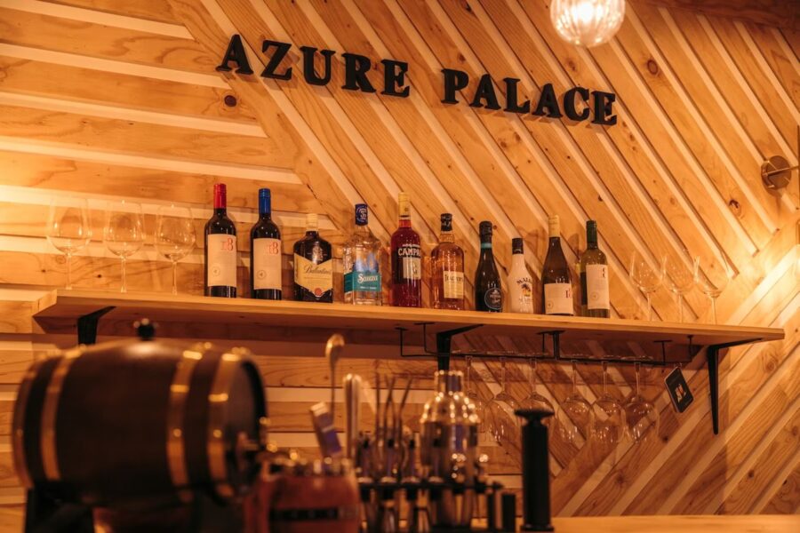 Azure Palace 伊豆高原のバーカウンター