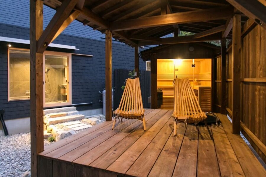 Retreat Villa ikiのサウナ