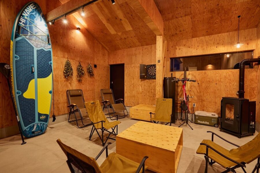 Sauna Villa ITADORIのテラス
