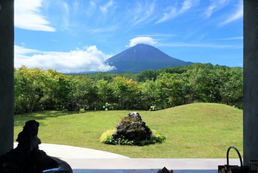 abrAsus hotel Fujiから見る富士山