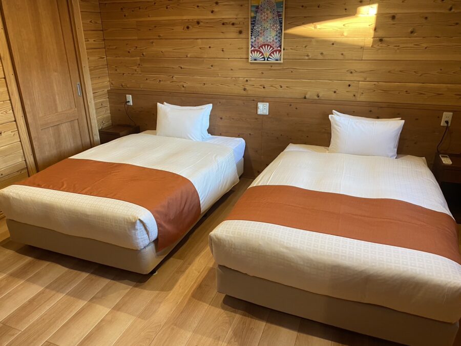 富士山リゾートログハウス ふようの宿の寝室