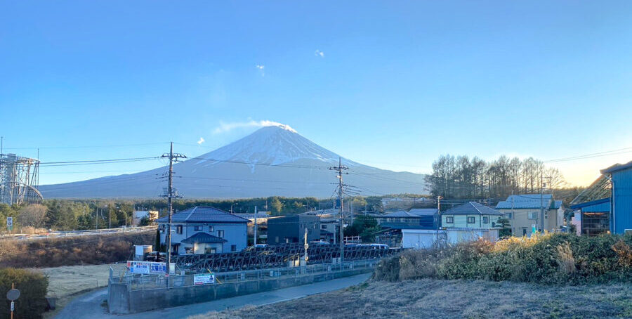 富士グランヴィラ-TOKI-から見る富士山の景色