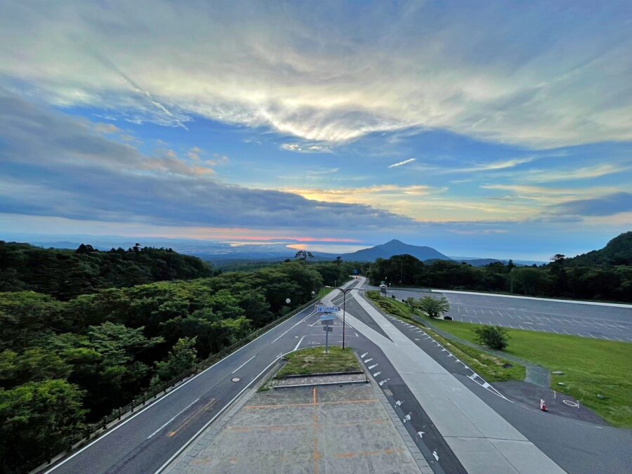 大山参道ホテル 頂からの景色