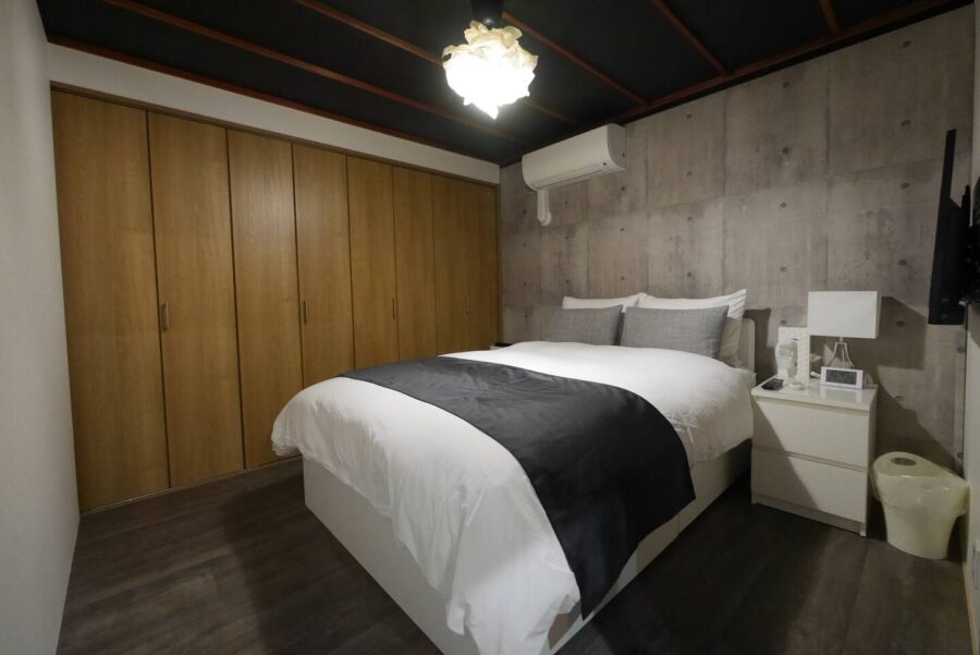アレクシアホテル京都五条の1階の寝室