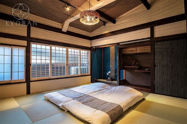 京蘭－静竹邸の寝室