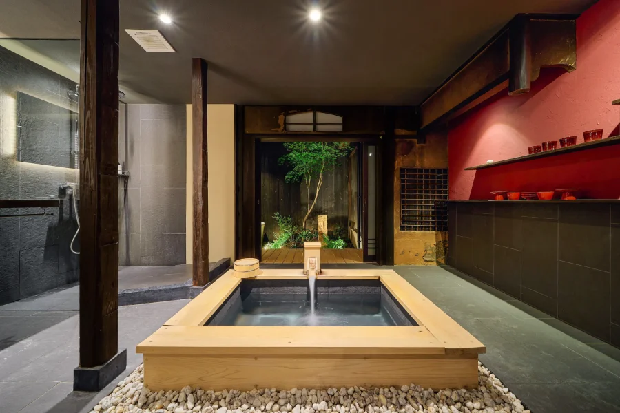 Kyoto Machiya 銭屋町のお風呂