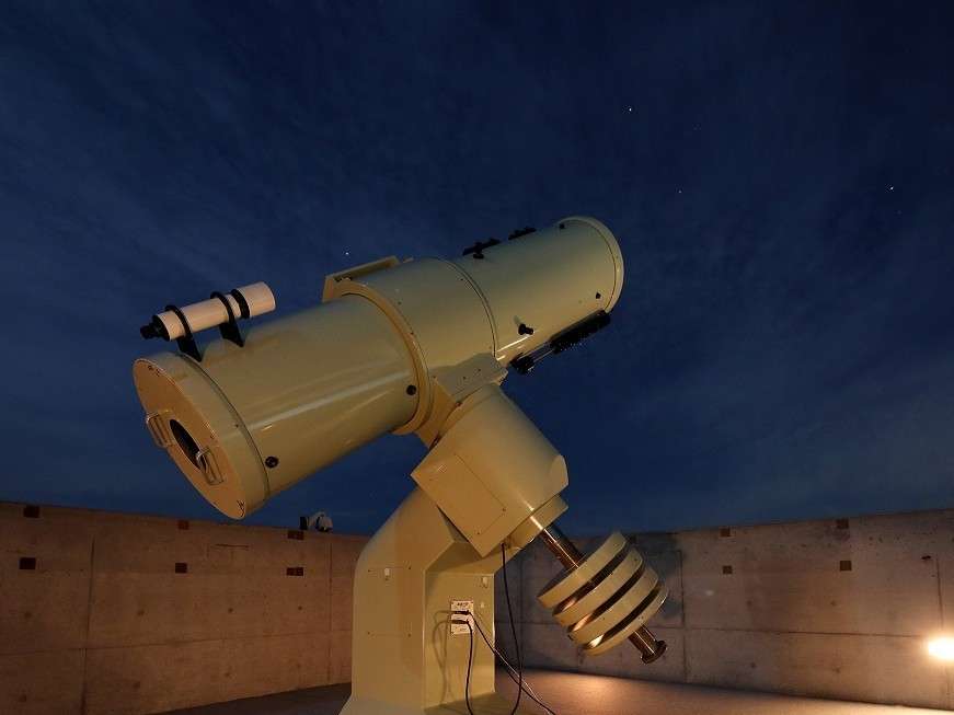 清和高原天文台 清和高原の宿の天体望遠鏡
