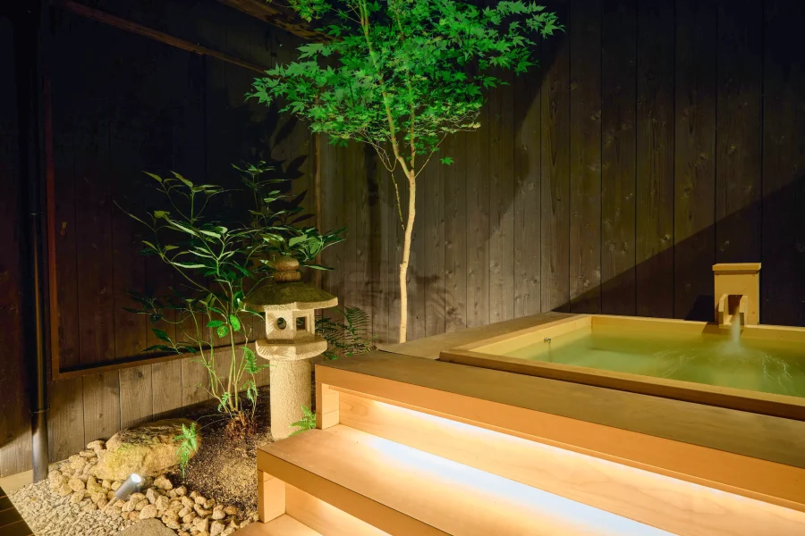 Kyoto Machiya 銭屋町（藍）の外湯