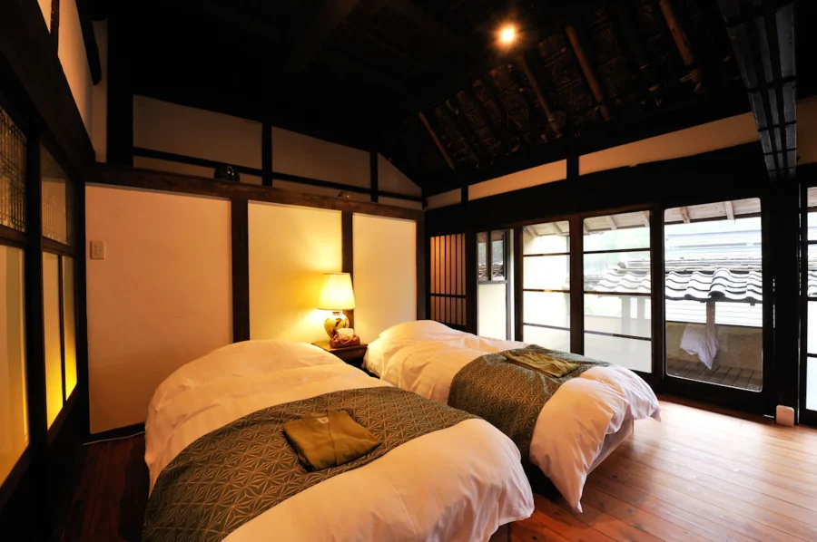 丹波篠山 古民家の宿 集落丸山の寝室