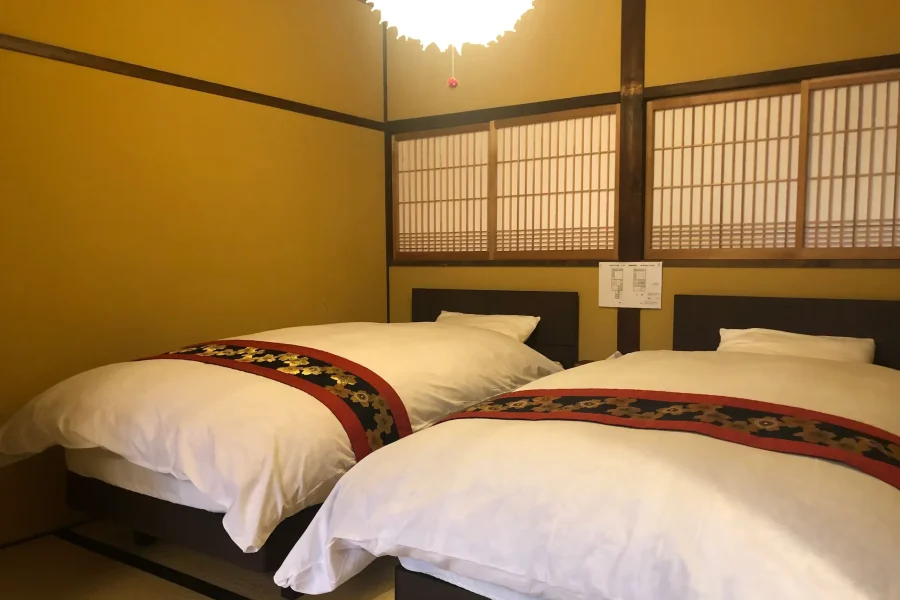 京都鴨川のお宿 たまみの寝室