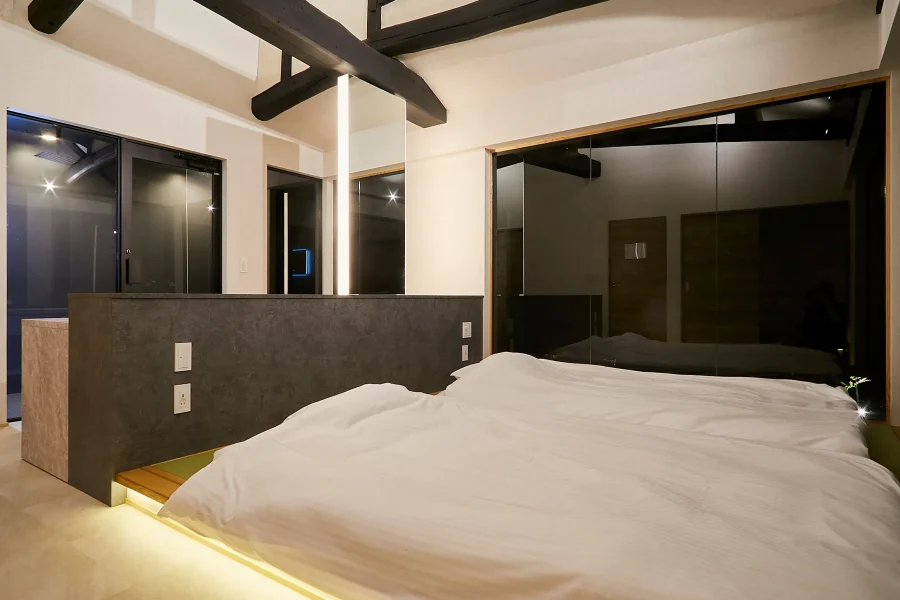 Wellis Villa Awajiの寝室