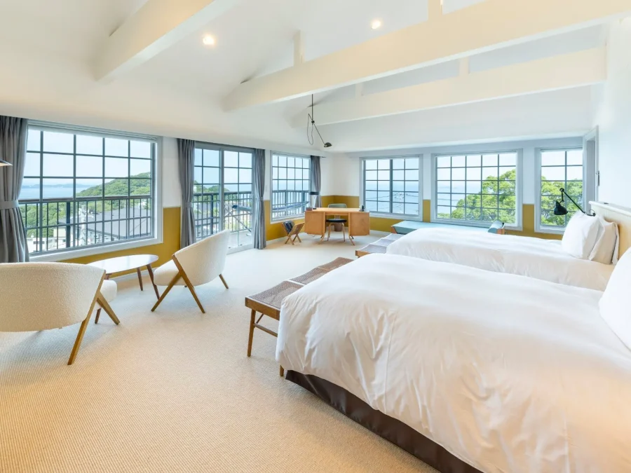 GLAMDAY PORT 海の見える丘の寝室