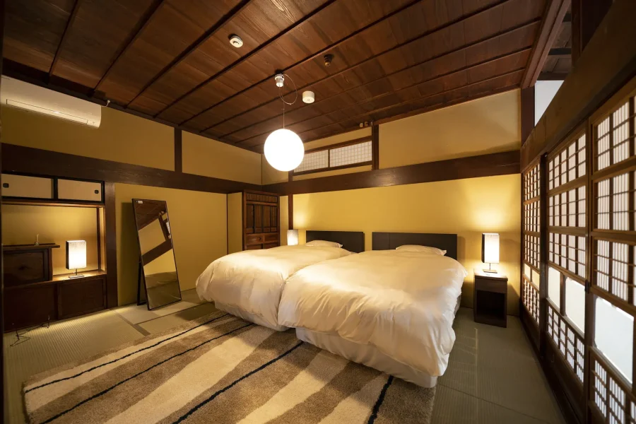 飯塚邸の寝室