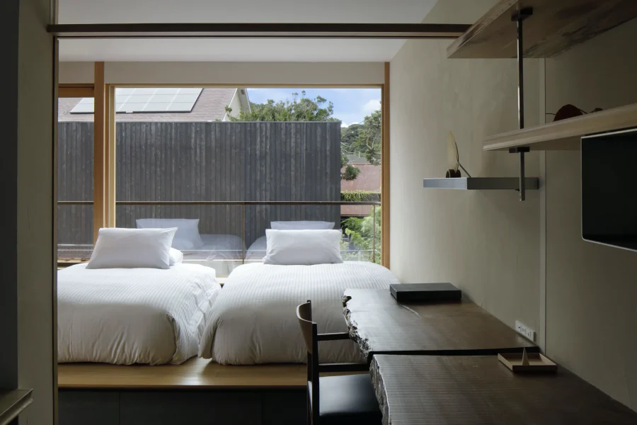 Modern Ryokan kishi-keの寝室