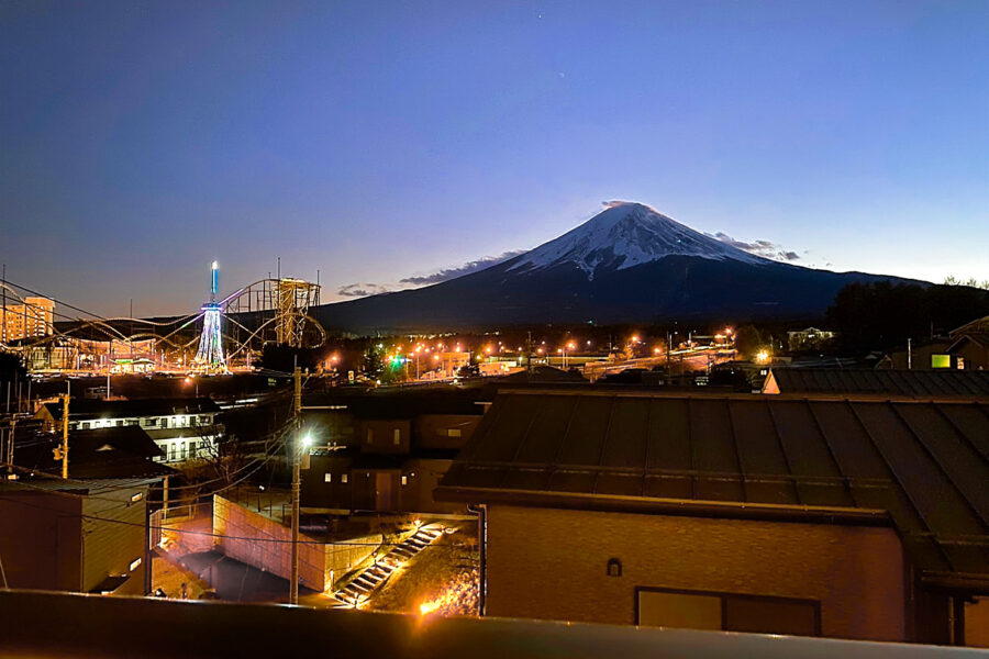 富士グランヴィラ -TOKI-からの夜景