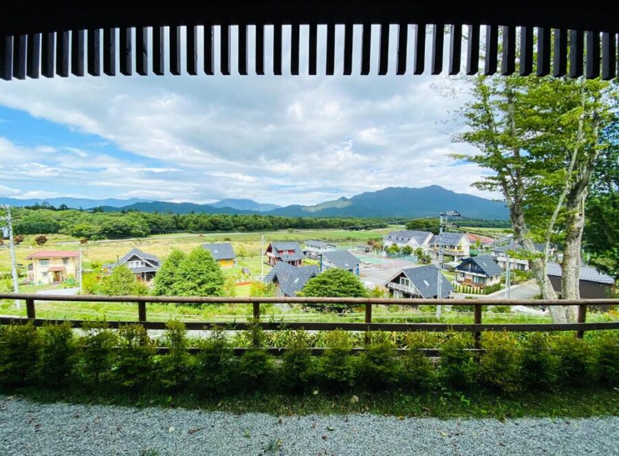 koti Yamanakakoから見る景色