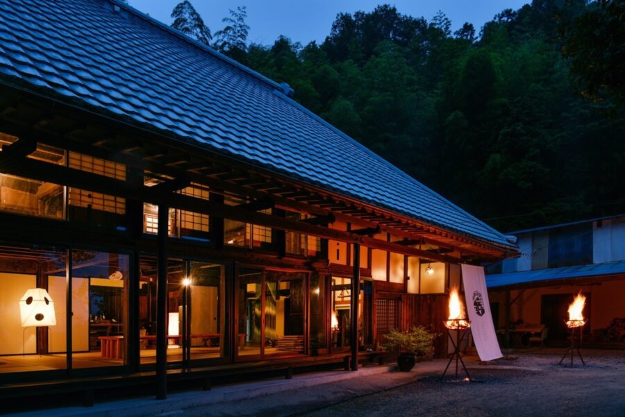 古民家宿 柚子のあぜ道 雨乞のかえるの外観