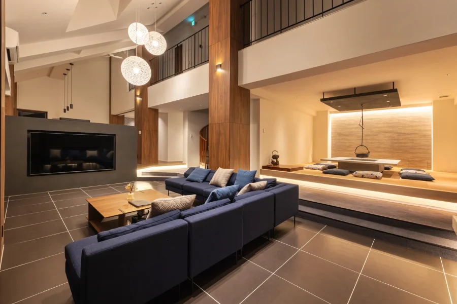 abode villa GORA 八代別邸のリビング