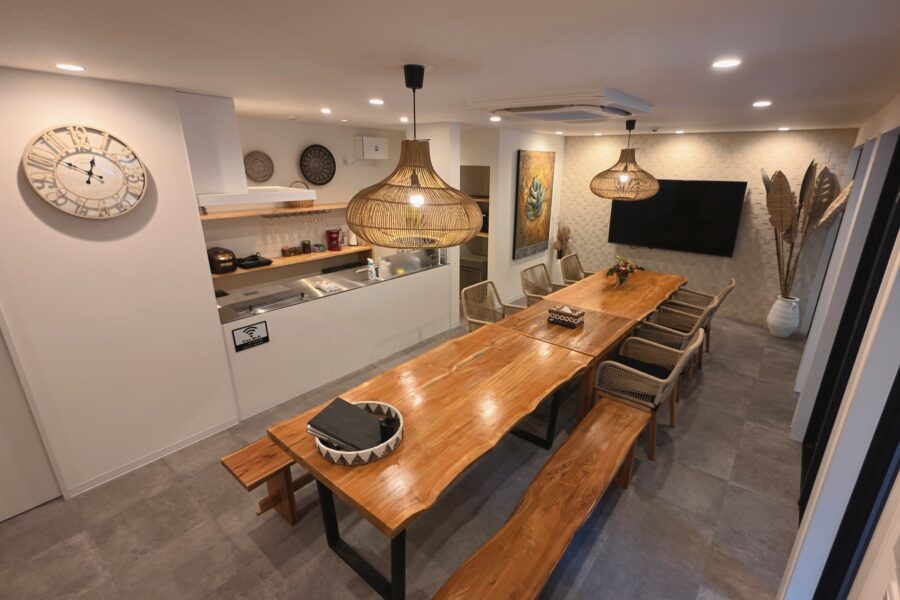 VILLA LAGIのダイニング