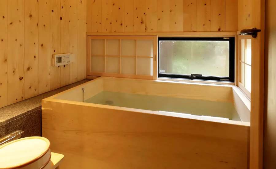 京都たわら庵のお風呂