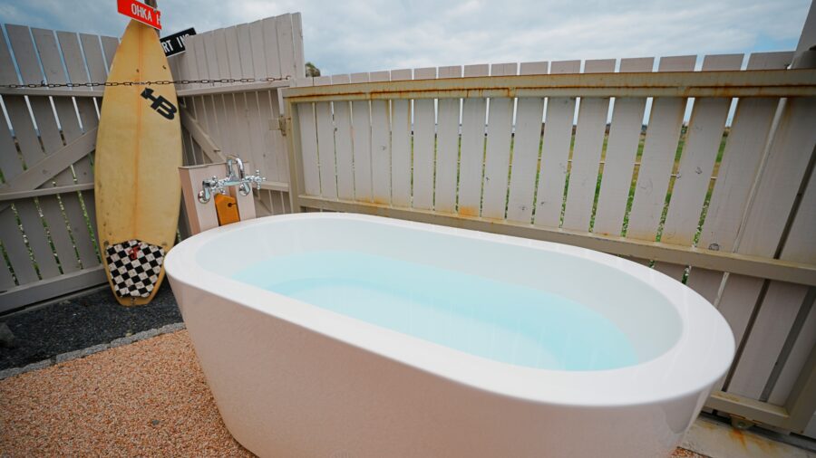Hotel Ocean BUS Shirahamaの浴槽