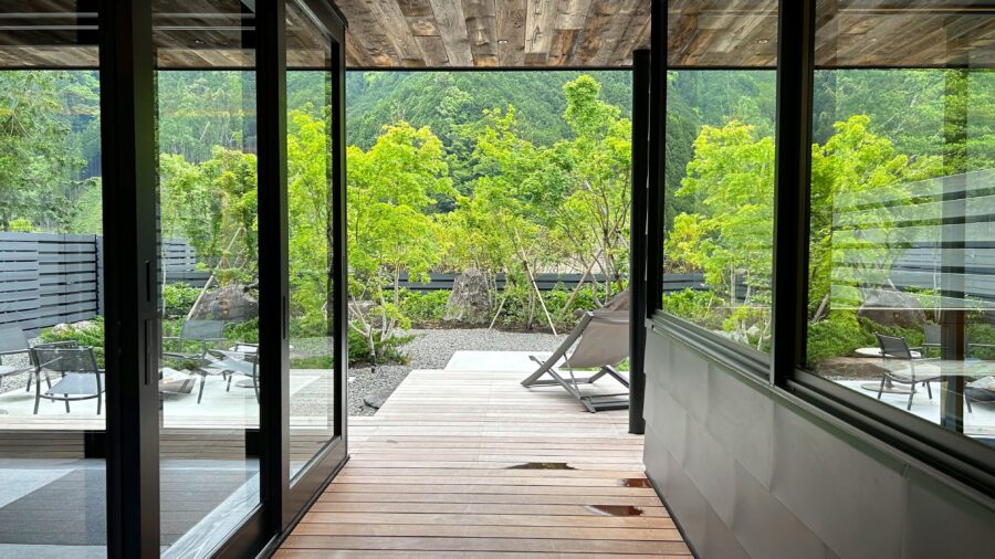 『和 sauna villa [IRORI-囲炉裏-]』の庭