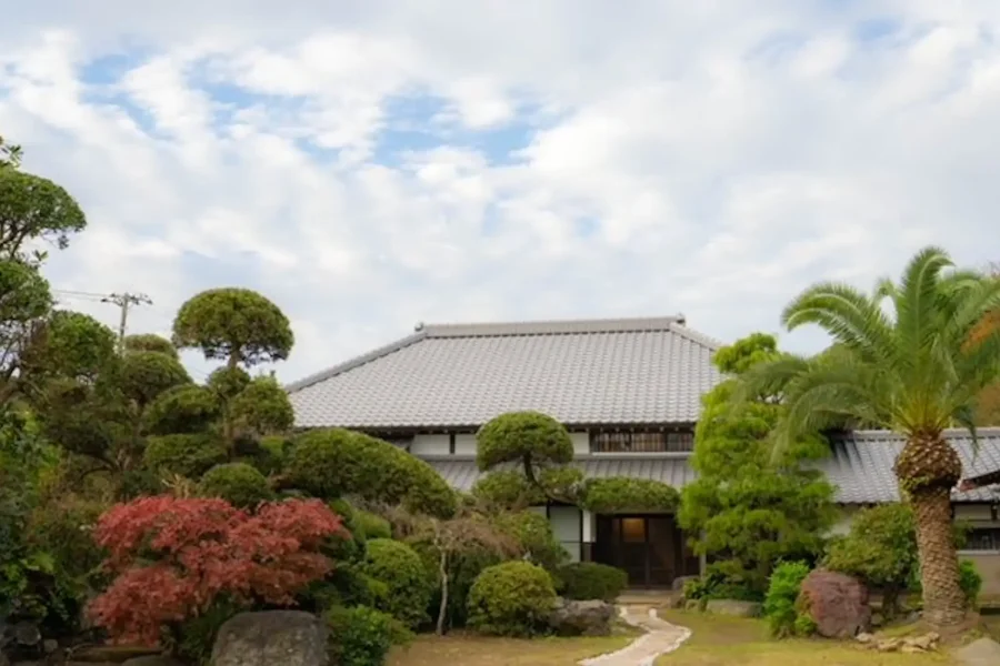 庄屋の里 古民家たなかの外観