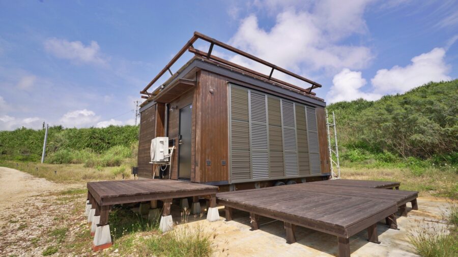 Castello di mareの小屋