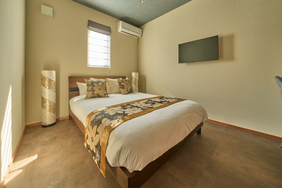 VILLA SENSE kujukuriの寝室