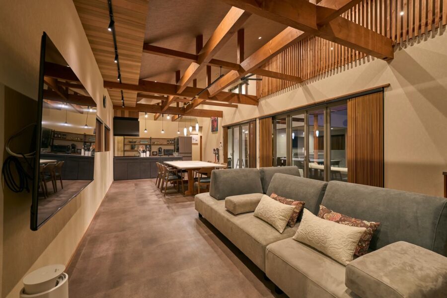 VILLA SENSE kujukuriのリビング