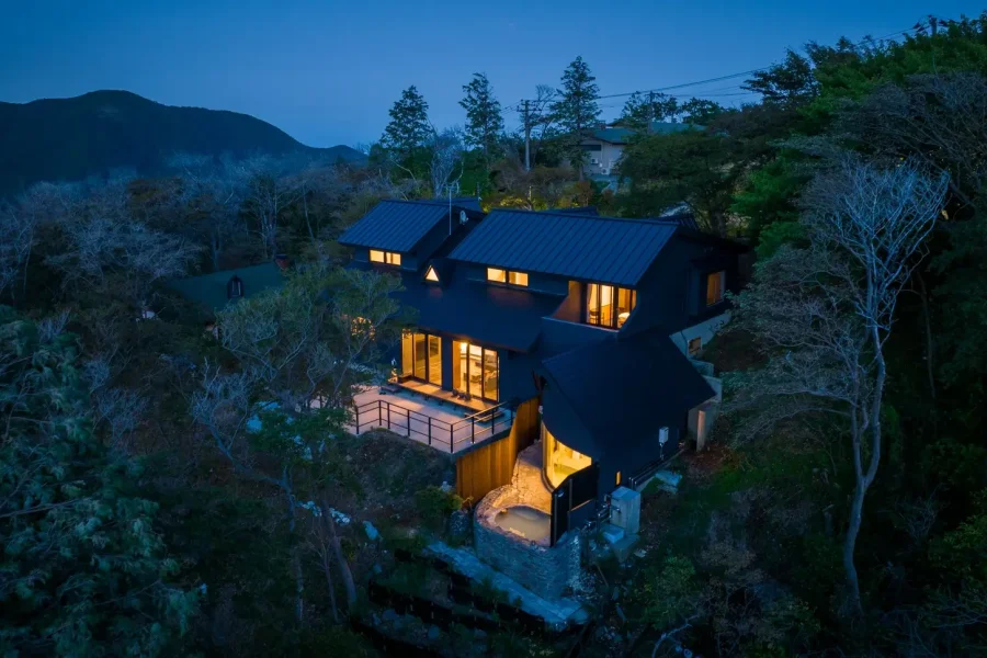 abode villa GORA 八代別邸の外観