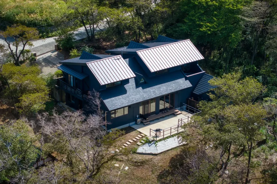 abode villa GORA 八代別邸の外観