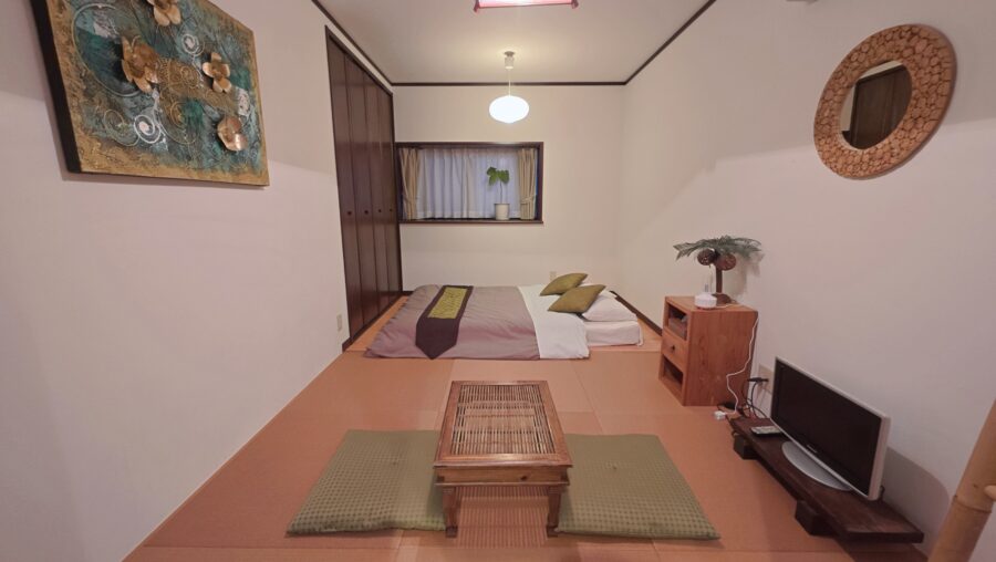太陽と星が輝く宿 季楽～KIRA～までの寝室