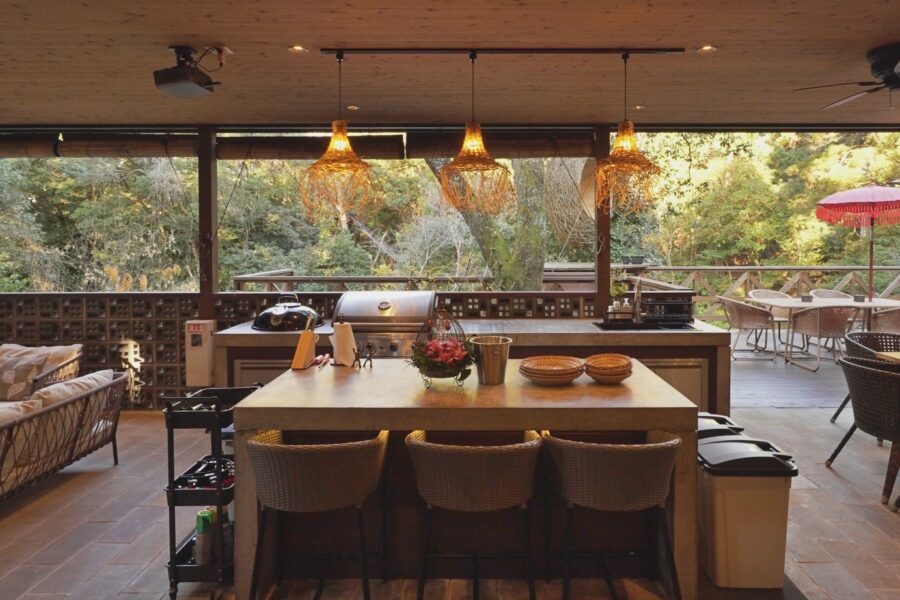 VILLA LAGIのアウトドアリビング
