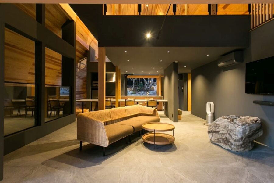 Retreat Villa ikiのリビング