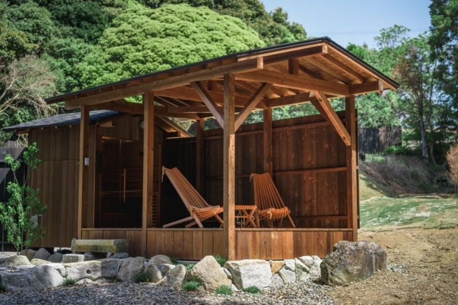 Retreat Villa ikiのサウナ