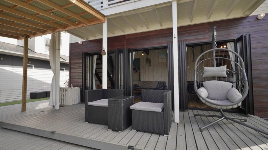 Sumera Resort Minatoのテラス