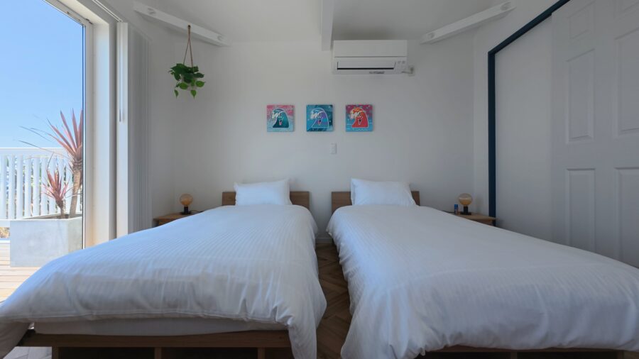 GIFTHOUSE HANAREの寝室