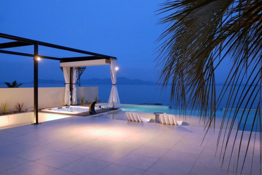 PLATINUM RESORTのテラス