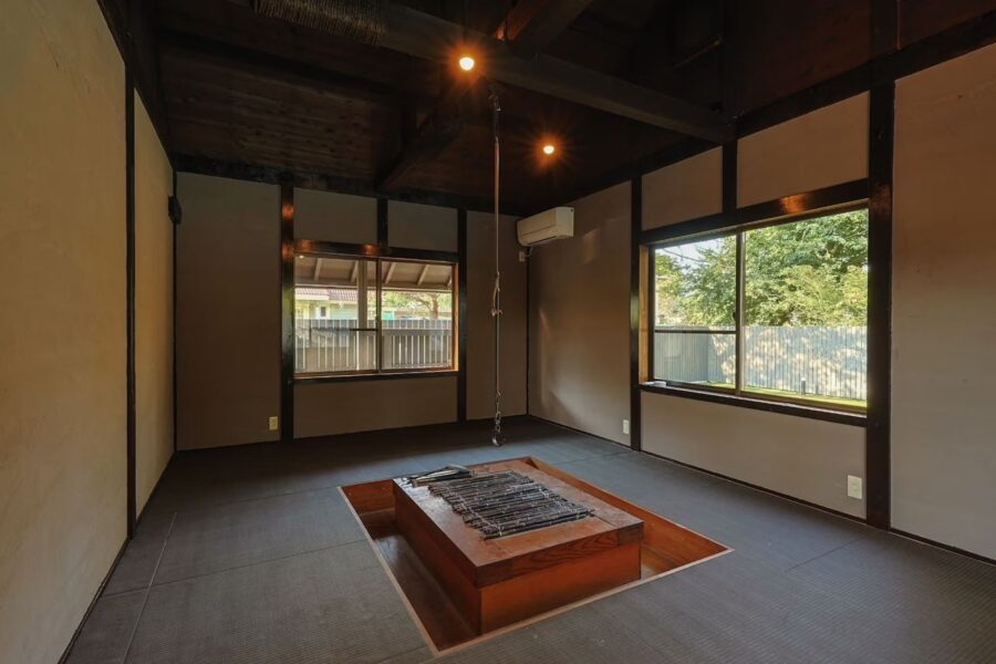 VILLA ONEの囲炉裏